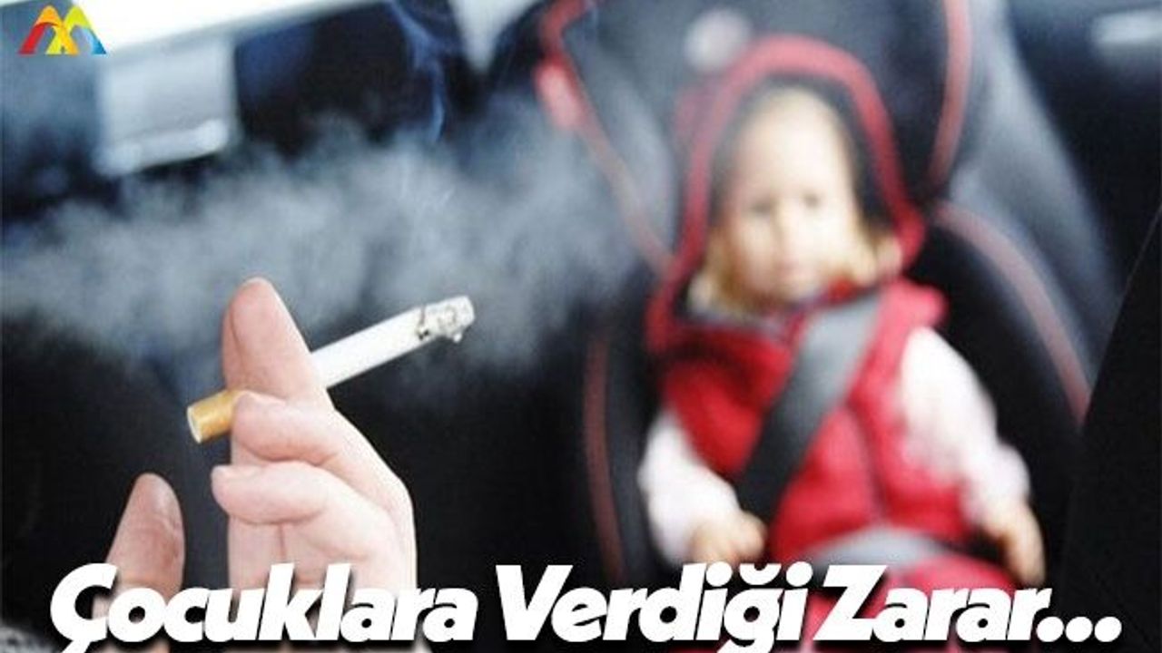Çocuklarınızın Yanında İçtiğiniz Her Bir Sigara!