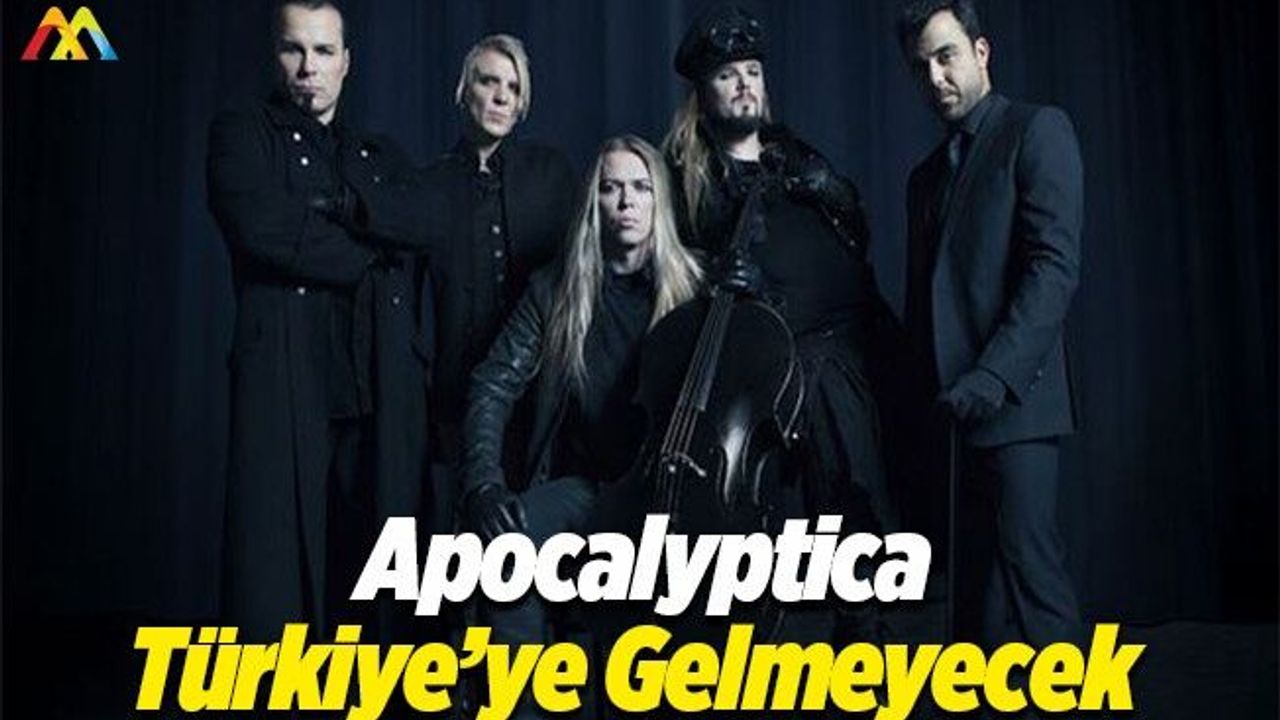 Apocalyptica grubundan Türkiye'deki konserlerine iptal