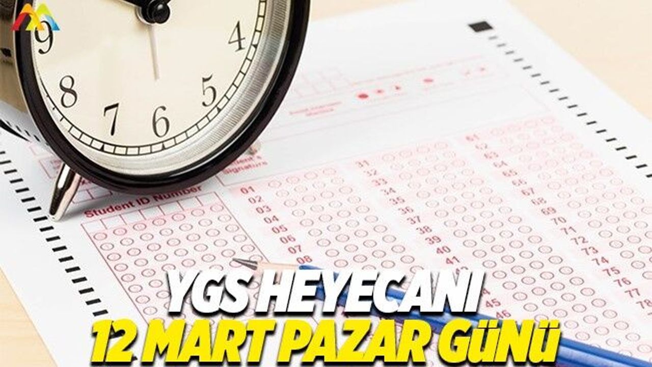 Üniversiteye ilk adımda 2017 YGS sınavı Pazar günü