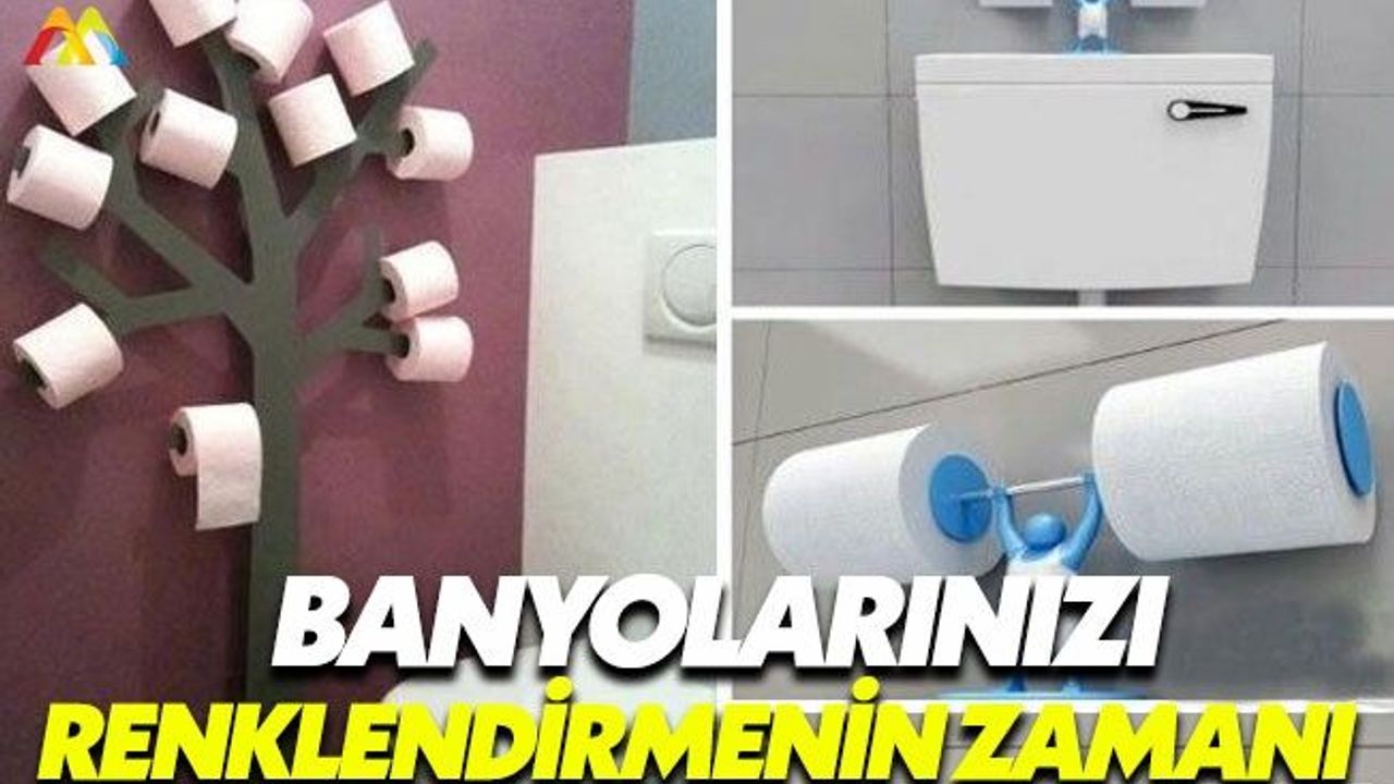 Banyo dekorasyonunda fark yaratmak elinizde