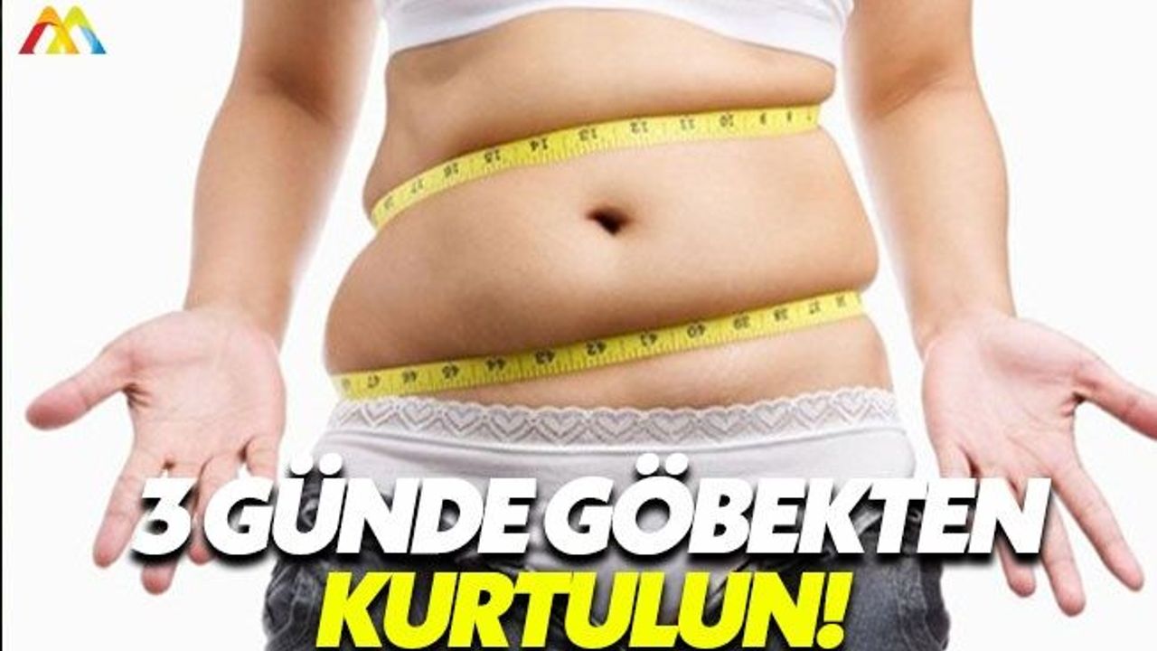 Göbeğinizden kurtulmanın yolu bu karışımdan geçiyor