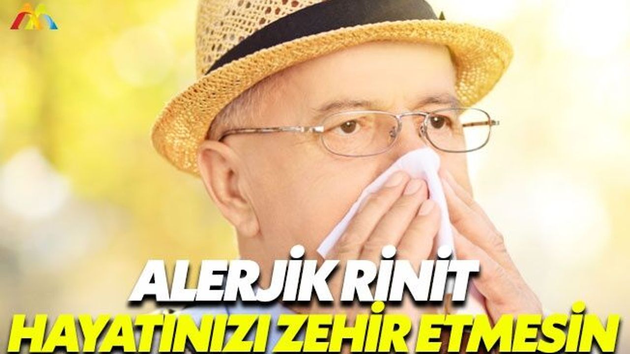 İlkbaharda ortaya çıkan alerjik rinite dikkat
