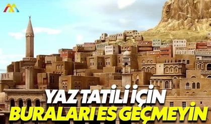 Yurt içi tatili için alternatif mekanlar