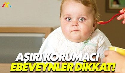 Aşırı korumacı ebeveynlerin çocukları obez oluyor