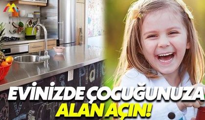 Dekorasyonda çocuklarınıza da yer açmalısınız