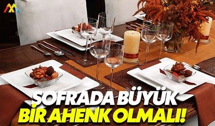 Özel günlerde sofra hazırlamanın püf noktaları