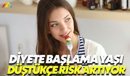 Diyete ne kadar erken başlanırsa obezite riski o kadar artıyor